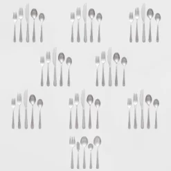 45pc Harrington Flatware Set Silver - Threshold™ 7 45pc Harrington Flatware Set Silver - Threshold™ -Children's Home GUEST 014afb64 117b 4392 b63f f9512793ab79