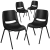 Flash Furniture 4 Pack HERCULES Series 440 Lb. Capacity Kid's Ergonomic Shell Stack Chair With 14" Seat Height 2 Flash Furniture 4 Pack HERCULES Series 440 Lb. Capacity Kid's Ergonomic Shell Stack Chair With 14" Seat Height -Children's Home GUEST 01c952fe cbf0 48c3 ac1e 79d127b0a27d