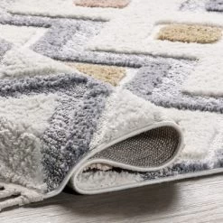 Kirsty Colorful Checkers Kids Tassel Area Rug -Children's Home GUEST 0221bc7c 1fff 406e b17a 94c95ba40ea9