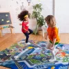 KC CUBS | Justice League Boy & Girl Kids Metropolis City Road Car Vehicle Traffic Educational Learning & Game Nursery Classroom Rug -Children's Home GUEST 03753fee 943e 440d ae8b 7e1c4b652d73