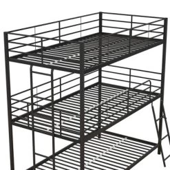 Triple Twin Zeke Metal Bunk Bed - Room & Joy -Children's Home GUEST 038eee45 0945 4561 9171 bba037da82d1