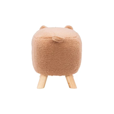 Theodore Teddy Bear Stool Light Brown - Powell 7 Theodore Teddy Bear Stool Light Brown - Powell - Image 5
