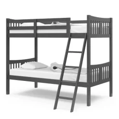 Twin Rockridge Solid Wood Bunk Bed - Storkcraft -Children's Home GUEST 07128575 2e4b 4c61 a793 fcc4f129857b