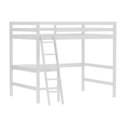 Full Caspian Loft Bed White - Hillsdale Furniture -Children's Home GUEST 098287e3 dbad 41b3 b33c 008a94e96372