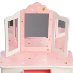 Fashion Twinkle Star Gisele Play Vanity Set Pink/White - Teamson Kids -Children's Home GUEST 0c149566 f47b 46dc 8f41 48e74f4c1359