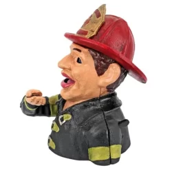 Design Toscano Fireman's Fund Die-Cast Iron Mechanical Coin Bank -Children's Home GUEST 11981c2e 317f 4444 aaf6 09cdfdde5aee