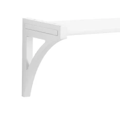 36" Topsy Turvey 2 In 1 Kids' Shelf With Brackets For Underneath Or Facing Upward White - InPlace -Children's Home GUEST 1352582e c5fa 412d 9387 4e251fdeec18