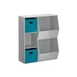 3pc Kids' Floor Cabinet With 2 Bins Set - RiverRidge Home -Children's Home GUEST 1384679d 978e 46ac 9ea4 f81f200b3ccb