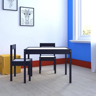 3pc Annya Kiddy Table Set Navy/White - Room & Joy 9 3pc Annya Kiddy Table Set Navy/White - Room & Joy - Image 7