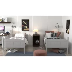 Twin Over Twin Alexis Wood Arch Bunk Bed - Hillsdale Furniture -Children's Home GUEST 1449bf83 1e6f 41f9 a939 085c5be7e947