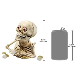 Design Toscano Bugged-Out Hungry Skeleton Cast Iron Mechanical Coin Bank 13 Design Toscano Bugged-Out Hungry Skeleton Cast Iron Mechanical Coin Bank -Children's Home GUEST 146b4934 2164 4ec1 825c a3bb7d157a86
