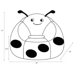 Ladybug Kids' Bean Bag Chair - Pillowfort™ -Children's Home GUEST 1660bcba 5e0e 4df1 b7f0 9cda9c9c18e8