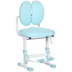 Qaba Ergonomic Kids Desk Chair With Thick Cushioning & Height Adjustment, Kids Computer Chair, Childrens Chair, Kids Office Chair & Study Chair -Children's Home GUEST 18f13fe4 3e1d 4cab a1df 7c465d98bf60