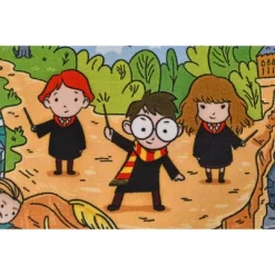 KC CUBS | Harry Potter Wizarding World Boy & Girl Kids Adventure Activity Educational Learning & Game Nursery Bedroom Classroom Rug -Children's Home GUEST 1a519e85 fcfa 4112 b288 4c9325d6829c