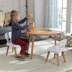 KidKraft Mid-Century Toddler Table With Chair Set