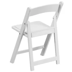 Flash Furniture Kids Folding Chairs With Padded Seats | Set Of 2 White Resin Folding Chair With Vinyl Padded Seat For Kids -Children's Home GUEST 1fd323bc 429c 4ab0 8624 590368bafbae