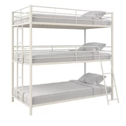 Triple Twin Zeke Metal Bunk Bed - Room & Joy -Children's Home GUEST 215ae8b1 75d0 43d6 b8d2 0ec33185bb16