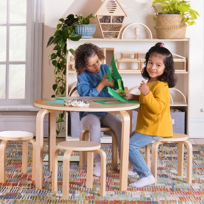 Guidecraft Nordic Toddler Table And Chair Set 3 Guidecraft Nordic Toddler Table And Chair Set