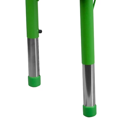 Emma And Oliver 23.625"W X 47.25"L Rectangular Plastic Height Adjustable Activity Table 7 Emma And Oliver 23.625"W X 47.25"L Rectangular Plastic Height Adjustable Activity Table - Image 5