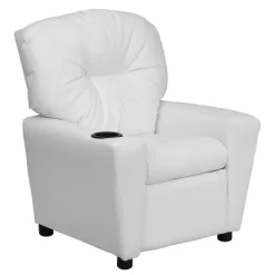Emma And Oliver Contemporary Kids Recliner With Cup Holder -Children's Home GUEST 23a0dd7f 5b43 4335 b7fa 88c110dac97e