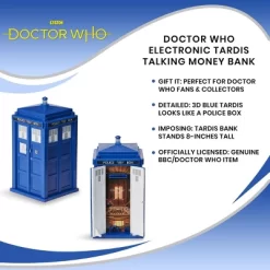 Seven20 Doctor Who Electronic TARDIS Talking Money Bank 11 Seven20 Doctor Who Electronic TARDIS Talking Money Bank -Children's Home GUEST 244d069d 1cc6 4a7b 987e e0a3db6ef310