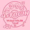 Girl's Turning Red 4*Town '99 Australian Tour Badge T-Shirt -Children's Home GUEST 25cf09ec f5dd 465b b68f 5a48ed80357c