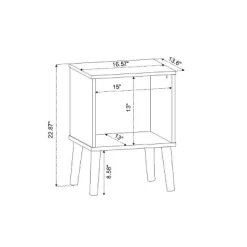 Modern Open Kids' Nightstand White - Pillowfort™ 13 Modern Open Kids' Nightstand White - Pillowfort™ -Children's Home GUEST 267cf4a6 4e9e 4a03 a6cb 30a9cd69eaaa