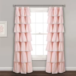 52"x84" Ruffle Window Curtain Panel - Lush Décor 9 52"x84" Ruffle Window Curtain Panel - Lush Décor -Children's Home GUEST 2a077f5c 7bd3 4681 9282 5aa3533f69f1