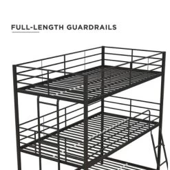 Triple Twin Zeke Metal Bunk Bed - Room & Joy -Children's Home GUEST 2e6b57e7 9b81 4375 8bbe 832e4ab005e2