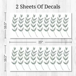 Greenery Wall Decor - Decalcomania 11 Greenery Wall Decor - Decalcomania -Children's Home GUEST 2f5c8138 b929 4a52 b839 ce808bdd0076