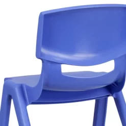 Flash Furniture 4 Pack Blue Plastic Stackable School Chair With 13.25'' Seat Height 15 Flash Furniture 4 Pack Blue Plastic Stackable School Chair With 13.25'' Seat Height -Children's Home GUEST 3134829f 41d1 4649 85d1 4f9a3a1e6e71