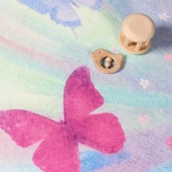 Butterfly Colorful Kids Playroom Nursery Washable Indoor Area Rug By Blue Nile Mills -Children's Home GUEST 38463b7e fa8b 4e66 82f9 15f083301851