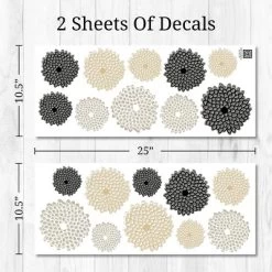 Zinnias Wall Decor - Decalcomania 15 Zinnias Wall Decor - Decalcomania -Children's Home GUEST 3a15f341 1551 4b24 82a4 6ad1ff0007a5