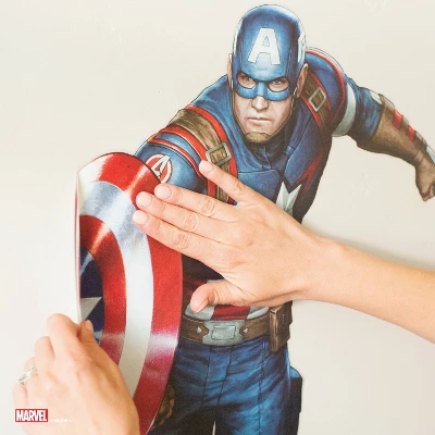 Captain America Wall Decal 9 Captain America Wall Decal - Image 7