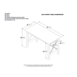 Writing Desk Modern Feel Brown - AFI -Children's Home GUEST 3d62f11c 5036 4e06 9a88 df2f7964895d