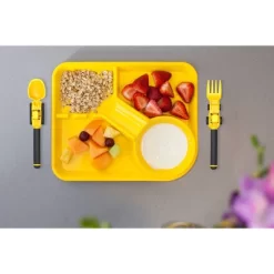 3pc Plastic Dinnerware Set - Dinneractive -Children's Home GUEST 3ee295fe b65d 43d7 94bd c8f423aa98ac