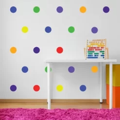 Primary Polka Dots Wall Decor - Decalcomania -Children's Home GUEST 401d58e5 9209 4899 a369 d7da02a3e379