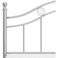 Full Vivian Metal Platform Bed Silver - Hillsdale Furniture -Children's Home GUEST 4063a8dc d0bd 488a bab0 34a3128d5e0b