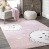 NuLOOM Harlee Kids Bear Nursery Or Playroom Area Rug -Children's Home GUEST 41703341 0d39 40e7 bbec e1f9045583c2