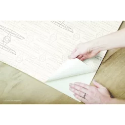 Star Wars Tie Fighter Peel And Stick Wallpaper Tan - RoomMates -Children's Home GUEST 41c5fe2d a93d 4922 819e c49166e88978