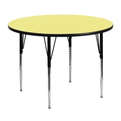 Emma And Oliver 48" Round Laminate Adjustable Activity Table 18 Emma And Oliver 48" Round Laminate Adjustable Activity Table -Children's Home GUEST 42a5c86f 9e17 4468 940d 07a851df89f9