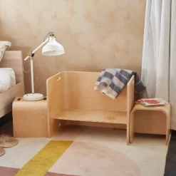 ECR4Kids Bentwood Multipurpose Table And Chair Set, Kids Furniture, Natural, 3-Piece -Children's Home GUEST 46502b30 fcd5 469a a0af eb439400a5bb