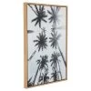 Palm Trees Framed Canvas Art Natural (33"x23") - Uniek -Children's Home GUEST 4726b8d9 af74 4e1b ae56 6559875a39f1