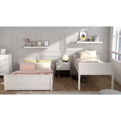 Twin Over Full Capri Wood Bunk Bed White - Hillsdale Furniture 27 Twin Over Full Capri Wood Bunk Bed White - Hillsdale Furniture -Children's Home GUEST 4727ff69 dac6 4830 a2d8 3ee5895bc50b