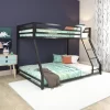 Twin/Full Max Metal Bunk Bed Black - Room & Joy 2 Twin/Full Max Metal Bunk Bed Black - Room & Joy -Children's Home GUEST 49901b48 21dd 45be ba68 d5485d3009ba