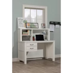 Kids' Highlands Desk With Hutch White - Hillsdale Furniture 13 Kids' Highlands Desk With Hutch White - Hillsdale Furniture -Children's Home GUEST 4a3d3ef3 02e4 46b6 8836 705c473719ef