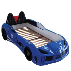 Twin Tarryton Car Bed With LED Lights And Sound - MiBasics -Children's Home GUEST 4acbfa2b 47b2 43a8 b282 5c267aae223c