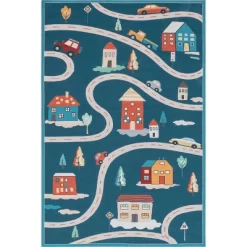 NuLOOM Zita Neighborhood Machine Washable Kids Area Rug -Children's Home GUEST 4ae8659d 7c15 47aa 880e 2243605b66f8