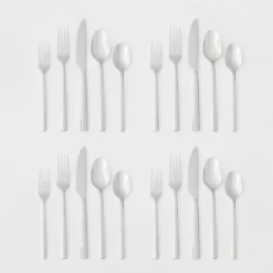 20pc Valona 18/10 Stainless Steel Flatware Set - Threshold Signature™ -Children's Home GUEST 4c3f9743 f23d 47ec bf0b eb70275ae225