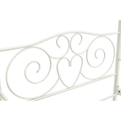 Twin Clara Metal Bed White - Room & Joy 10 Twin Clara Metal Bed White - Room & Joy - Image 8